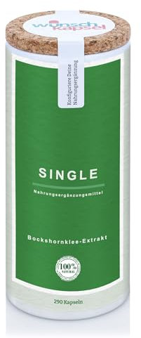 Wunschkapsel SINGLE Bockshornklee-Extrakt - 290 Kapseln Inhalt