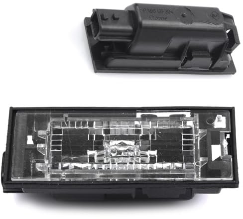 ROBUST Car Rear Number Plate Lamp for Daica Logan Fiat Talento Nissan Interstar NV400 Vauxhall Movano Vivaro B Renault Clio Mk3/4 Laguna Master Megane Mk2/3 Trafic III 8200480127 265108474R