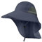 Sombrero de Ancho Brim Hombre Ajustable Gorro Pescador Plegable Sombrero de Pescador Sombrero Montaña Protectora UV para Pesca Camping Caza Senderismo Exteriores Safari