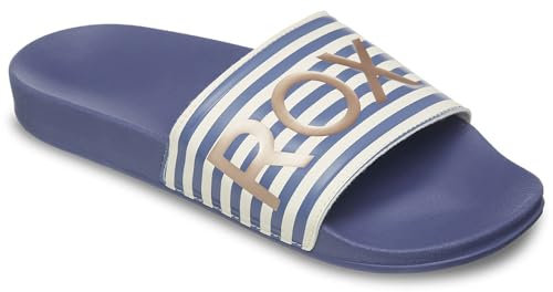 Roxy Slippy II, Sandalia Mujer, Azul náutico, 36 EU