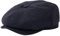 TOP-EX L/XL/XXL Merinowolle Schiebermuetze Herren 8 Panel Peaky Fischgräten Tweed Retro Schiebermütze Schlägermütze Gatsby Cap Warme Wintermütze Vintage Golf Fahrermütze Blau-Fischgrätenmuster XXL