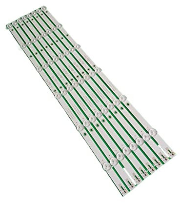 NBCNZCTSAS LED Backlight Strip 5 Lamp Fit For Philips 55 TV K550WDC1 A1 4708-K55WDC-A2113N01 55U5080 55PUF6092 471R1P79 4708-K55WDC-A1113N01(8PCS 5LED 6V)