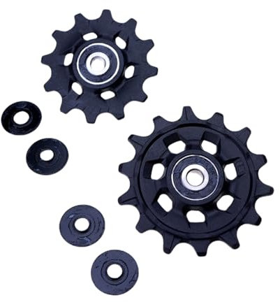 YYunying Fahrrad Hintere Derailleur Rad Riemenscheibe Kompatibel mit Eagle XX1/X01/GX/SX Schaltwerk-Schaltröllchen Set 12-Fach 12T/14T Umlenkrollen