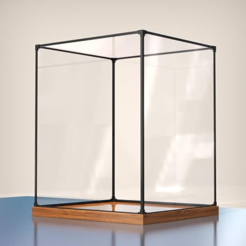 WLCGYD Acryl Vitrine Acryl-Vitrine, 50 60 40 45 55 15 10 cm, Transparente Vitrine Für Sammlerfiguren(75x25x25cm/30x10x10in)