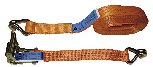 HFS 400048 Zurrgurt 2-teilig Druckratsche beidseitig Spitzhaken Zugkraft bis2000kg Länge 6m