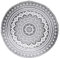 Beliebte Handicrafts Indische Ombre Mandala-Wandteppich