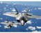 Wee Blue Coo Military Air Plane Fighter Jet F22 Raptor Tyndall Art Print Poster Wall Decor Kunstdruck Poster Wand-Dekor-12X16 Zoll
