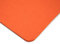 Modulor Filz-Sitzauflage für Stühle, quadratisches Sitzkissen aus 100% Wollfilz mit runden Ecken, auch als dekoratives Tischset geeignet, 33 cm x 33 cm (Orange)