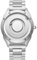EUTOUR Uhren Herren Herrenuhr Magnet Uhr kein Glas Kugellager Quarz Armbanduhr für Männer mit Edelstahl Armband Silber-40mm