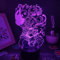 Gon und Killua - 3D Nachtlampe RGB LED Illusion Licht für Schlafzimmertisch Dekoration Anime Hunter X-16 Farbe mit Fernbedienung
