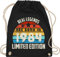 Turnbeutel Rucksack - 40. Geburtstag - Real Legends are born in 1985 Limited Edition Vintage Vierzigster - Unisize - Schwarz - geschenkideen+für+frauen+ab+40 40er 1983 beutel 40 frau geschenk