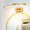 TYhogar LED Badezimmer Spiegel Lampen Wandleuchte Bilderleuchte Nachttischleuchten Mit Schwenkbarem Lampenkopf Zugschalter Wandleuchter Beleuchtung Fixture, 40cm 8W IP44 Wandbeleuchtung Leselampen