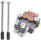 TJHSM Hydraulic Control Valve, 3 Spool 21 GPM 3625 PSI SAE Ports, Double Acting Hydraulic Valve for Tractors Loaders Log Splitters