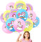 32 Packung Latex Einhorn Luftballons, 12 Zoll Einhorn Party Luftballons, Multicoloured Unicorn Balloons, Einhorn geburtstagsdeko für Kinder Geburtstag Babyparty Party Hochzeit Dekoration Zubehör