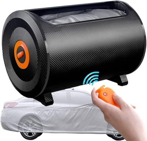 Automatische Autoabdeckung, Universelle Smart-Autoabdeckung Mit Fernbedienung, Allwetter-Autoabdeckung, Sonnenbeständig, Wärmeisolierend, Regensicher, Vollständige Autoabdeckung