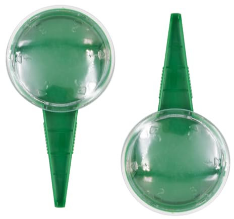 ZONADAH 2 Pack Seed Dispenser Mini Hand Held Garden Hand Tool Outdoor Adjustable Seeder Sower Planter Garden Plant Dispenser Tools with 5 Different Settings