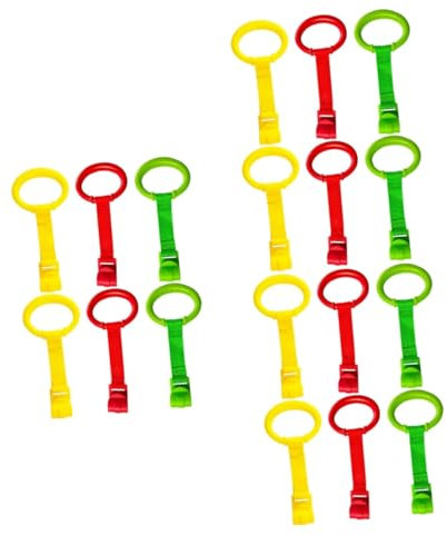 MAGICLULU 18 Stk Baby-zuglasche Krippe Für Babys Kinderbett Baby Zeug Babypuppenbett Tragbares Babybett Kinderzimmer-zugringe Gewidmet Blasformen Säuglingsprodukte