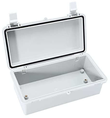 Gatuida Abs Anschlussdose Außenanschlussdose Mit Schloss Wetterfester Elektrischer Schaltkasten Kunststoff Projektbox Für Elektroinstallationen Im Freien 150x100x70mm