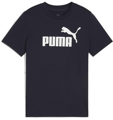 Puma Jungen ESS No. 1 Logo Tee B T-Shirts, New Navy, 128 EU