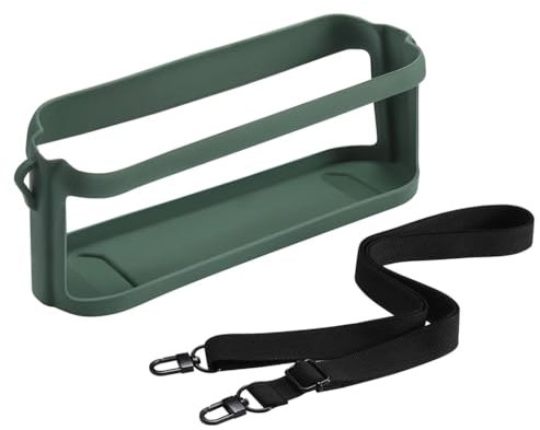 For Anker Soundcore Motion X600 Silicone Cover Speaker Case, Bluetooth-Compatible Speaker Cover With Shoulder Strap For Anker Soundcore Motion X600 (Green)