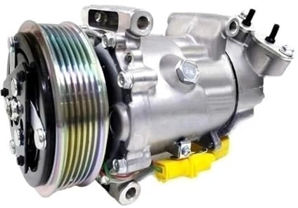 Compresor de aire acondicionado compatible con Peugeot -307-206 1998-2012 1438F 1439F 9646273880 6453FR 6453QG 6453QE 6453XJ