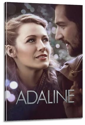 nshdahns Poster The Age of Adaline, Vintage-Kunst, Raumdekoration, ästhetisches Schlafzimmer-Poster für Schlafzimmer, 60 x 90 cm, Rahmenstil