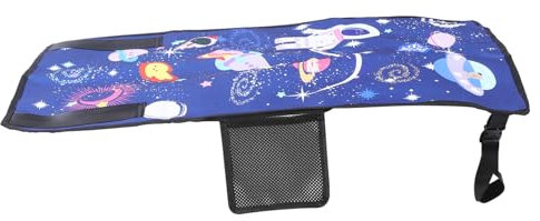GARVALON Kleinkind Flugzeugbett Flugzeugsitzverlängerung & Fußstütze Komfortables Reiseflugzeug Zubehör Für Babys & Kinder