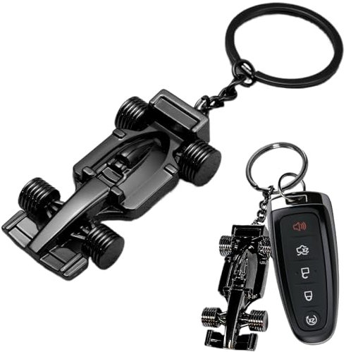 Llavero coche Formula 1 metálico, Accesorios de llavero de coche de metal para su llave o pantalla, Llavero automovilismo, Llavero coche de metal, Llavero coche de carreras
