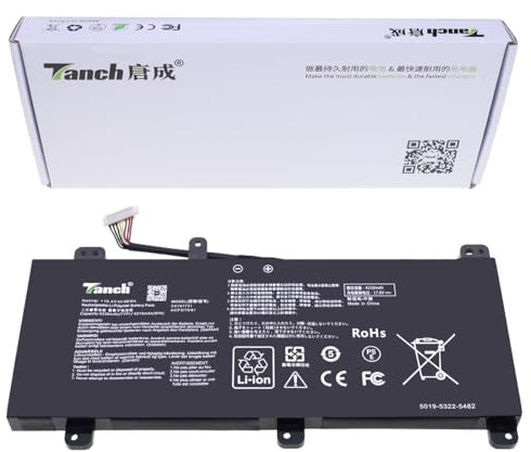 C41N1731 C41POJ5 - Batteria per PC portatile Asus ROG Strix Scar II GL704GW G715G GL704GV GL704GM GL704G GL704GM-EV001T 15,4V 4335mAh/66Wh