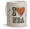 Tazza da basket. Pallacanestro regali originali. Basket Regali originali per uomo. Tazze originali da regalare. Tazze da caffè. Tazza in ceramica, 330 ml. Pallacanestro NBA