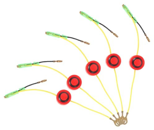 HANABASS 5pièces De Coupure Moteur Pour Micro-tracteurs Et Pompes à Eau Commutateur Électrique De Démarrage Facile à Utiliser Et Portable