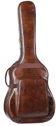 HYTROVE Wasserabweisende Gitarrentasche für Akustikgitarre 41 Zoll mit Doppelseitigem Schultergurt und Großen Außentaschen für Einfaches Reisen und Training