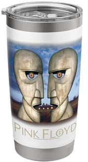 Official Pink Floyd Metal Heads Front and Back Stainless Steel Insulated Tumbler