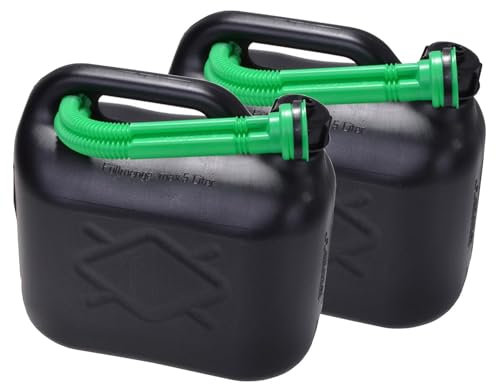 Garrafa (5 l negro plástico combustible Reserva Para Transporte Tank