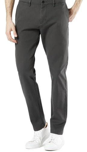 Dockers SMART 360 FLEX CHINO TAPERED, Pantalon, Homme, Steelhead, 32W / 34L