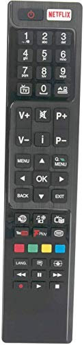 VINABTY Mando a distancia RC4848F adecuado para TV Hitachi 32HB6J61U 49HK6T74U 43HB6T72U 55HB6T72U 48HD6T74 48HK6T74U