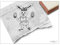Stempel Osterstempel Osterhase Hasen-Mädchen - Motivstempel Kinderstempel zu Ostern, Karten Geschenkanhänger Osterdeko Scrapbook - zAcheR-fineT