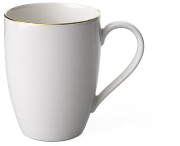 Villeroy & Boch Signature Anmut Gold mug à café, blanc/or