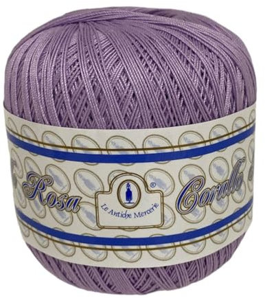 COTONE PER UNCINETTO N° 12 FILO DI SCOZIA GOMITOLO DA 100 GRAMMI (GLICINE 108)