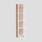 MyosHome - Estanteria de 5 Baldas, Libreria para Salon, Comedor, Roble Sonoma Blanco (47 x 23 x 171) Argus