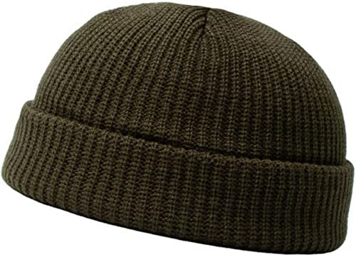 Faringoto Beanie Mütze Winter Outdoor Sport Geschenke Strumpffüller für Männer Frauen, armee-grün, Einheitsgröße