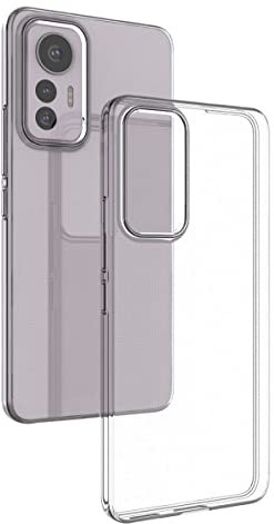 CoverKingz Handyhülle für Xiaomi 12 Lite 5G - Silikonhülle Soft Case Bumper Durchsichtig - Handy Hülle Slim Cover Transparent