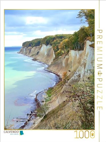 CALVENDO Puzzle Die Ernst-Moritz-Arndt-Sicht auf dem Hochuferweg | 1000 Teile Lege-Größe 48 x 64 cm Foto-Puzzle für glückliche Stunden