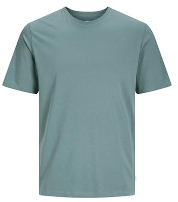 JACK & JONES JJEORGANIC Basic Tee SS O-Neck Noos, T-Shirt, Uomo, Goblin Blue, S