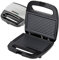 Geepas Panini Sandwich Press, 750W 2 Slice Sandwich Toaster | Non-Stick Plates, Grill & Griddle Toasty Maker | Stainless Steel Panini Press | Ideal for Breakfast | 2 Year Warranty
