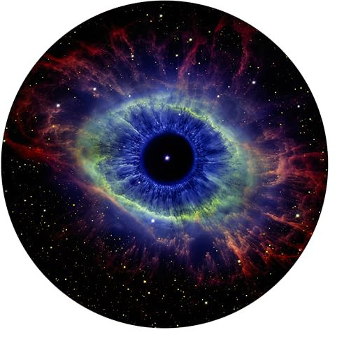 Orzorz Slide Discs Galaxy Night Light Plus Home Planetarium Projector (Work Star Projector Plus) (Evil Eye)