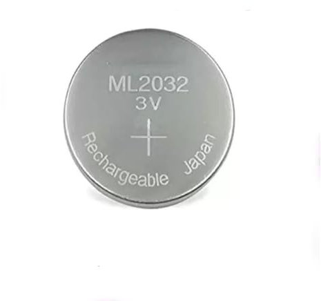 BenjiPower - Pile Bouton ML2032 Pile Plate Rechargeable - Remplace Les CR2032 de Tout Vos appareils