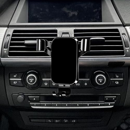 LSXEL Handyhalterung kompatibel mit BMW X5 X6 E70 E71 Auto-Handyhalterung 2007 2008 2009 2010 2011 2012 2013 2014 (for X5 E70 2007-2013/X6 E71 2008-2014)