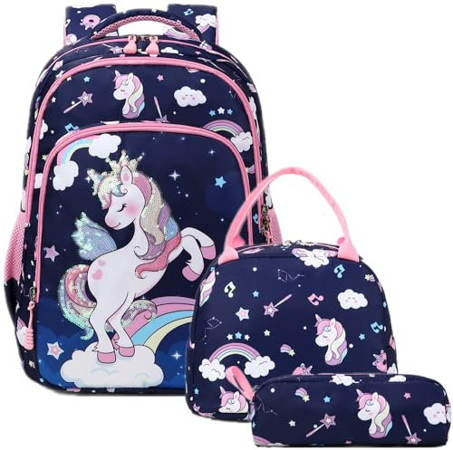 Jumpopack Mochila Niñas Unicornio Mochila Primaria Niña Mochila Infantil Unicornio Mochilas Escolares Mochila Colegio