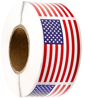 Weppduk Bandes Étoiles Patriotiques- Autocollant Pour Le Drapeau Américain| Stickers USA Flags Faciles À Appliquer Pour La Décoration D'accessoires, Véhicules, Sacs À Dos, Bouteilles D'eau, Ordinateur